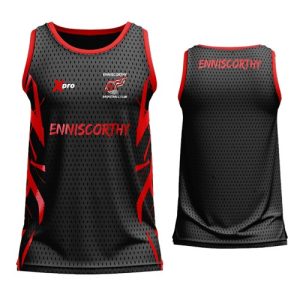 Enniscorthy Basketball Club Singlet BLACK