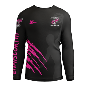 Enniscorthy Basketball Club Training Sweat Top PINK