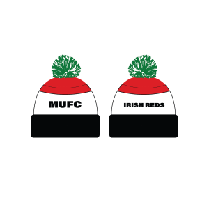 MUFC Irish Reds Bobble Hat