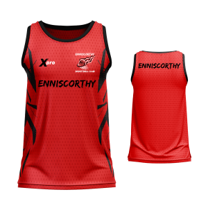 Enniscorthy Basketball Club Singlet RED